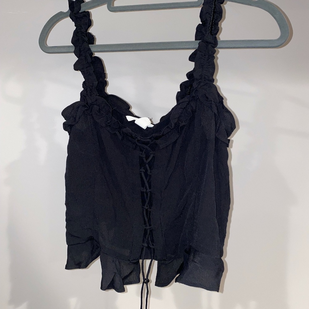 Black tank top size XS